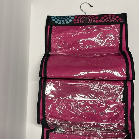 🆕 Double Sided 16 Pocket Cubby in Bright Lights Pattern - Picture 2 of 4